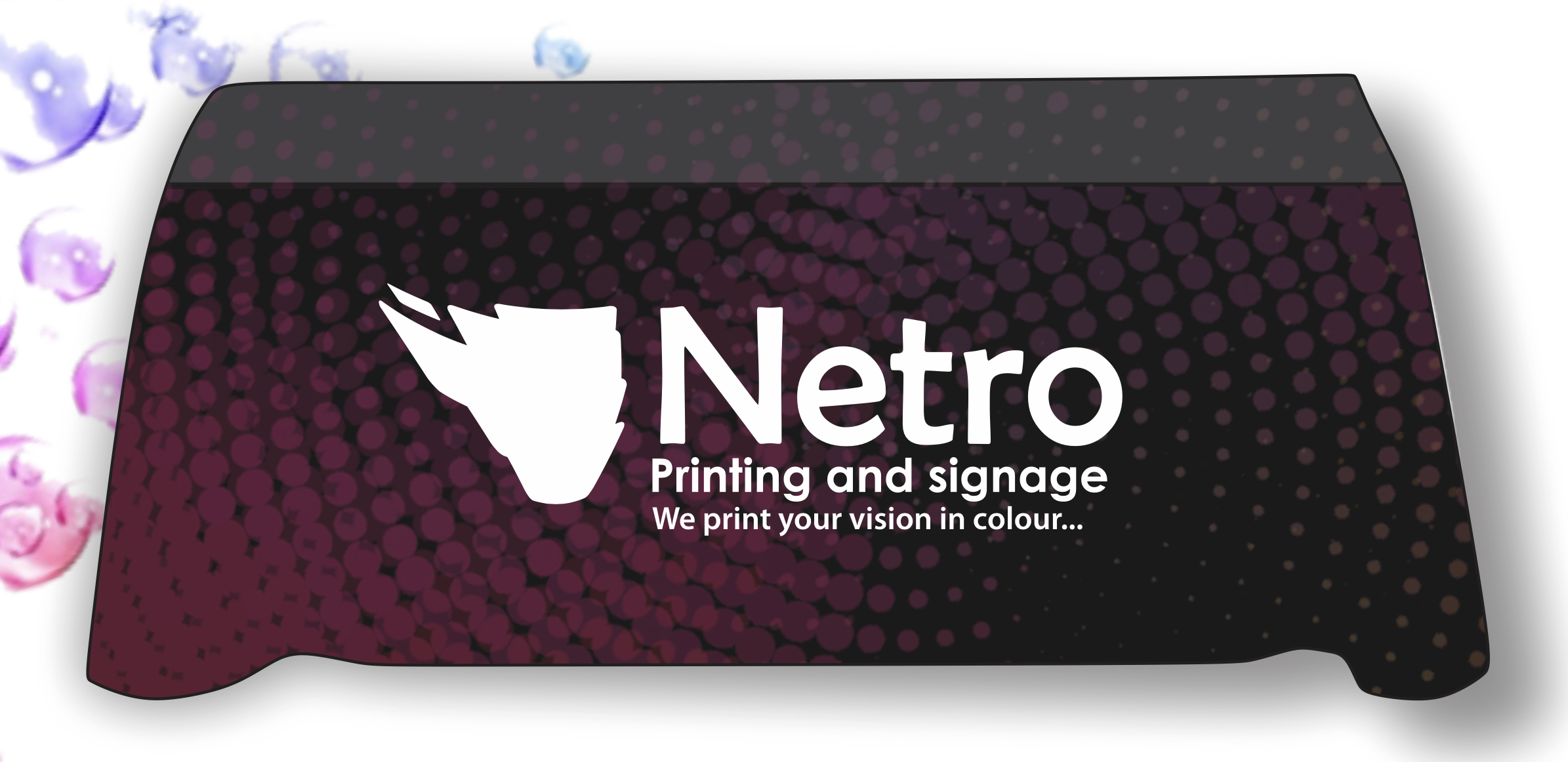 Branded Table Cloth Preview